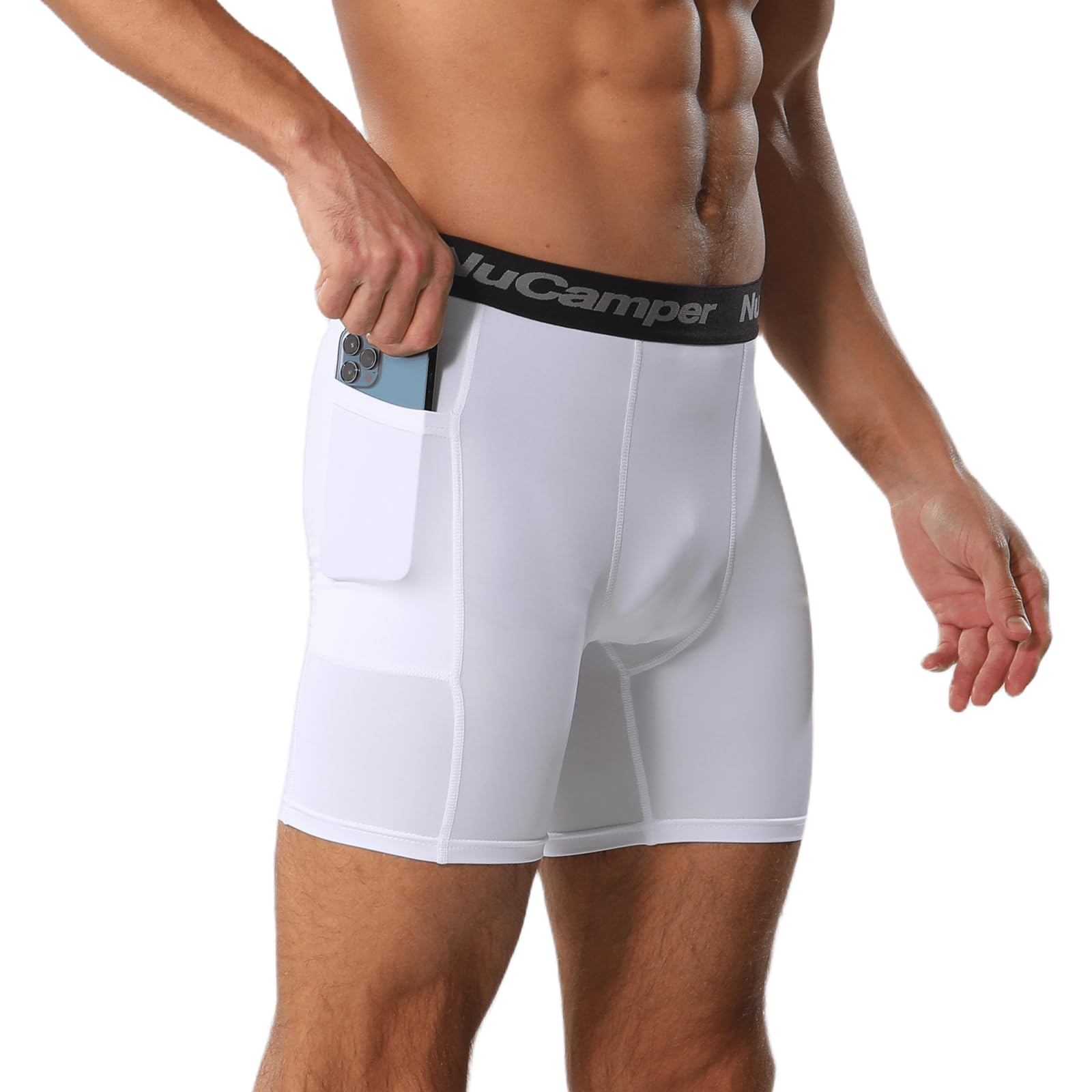 Compression Shorts Under Shorts With Phone Pocket Pack Compression