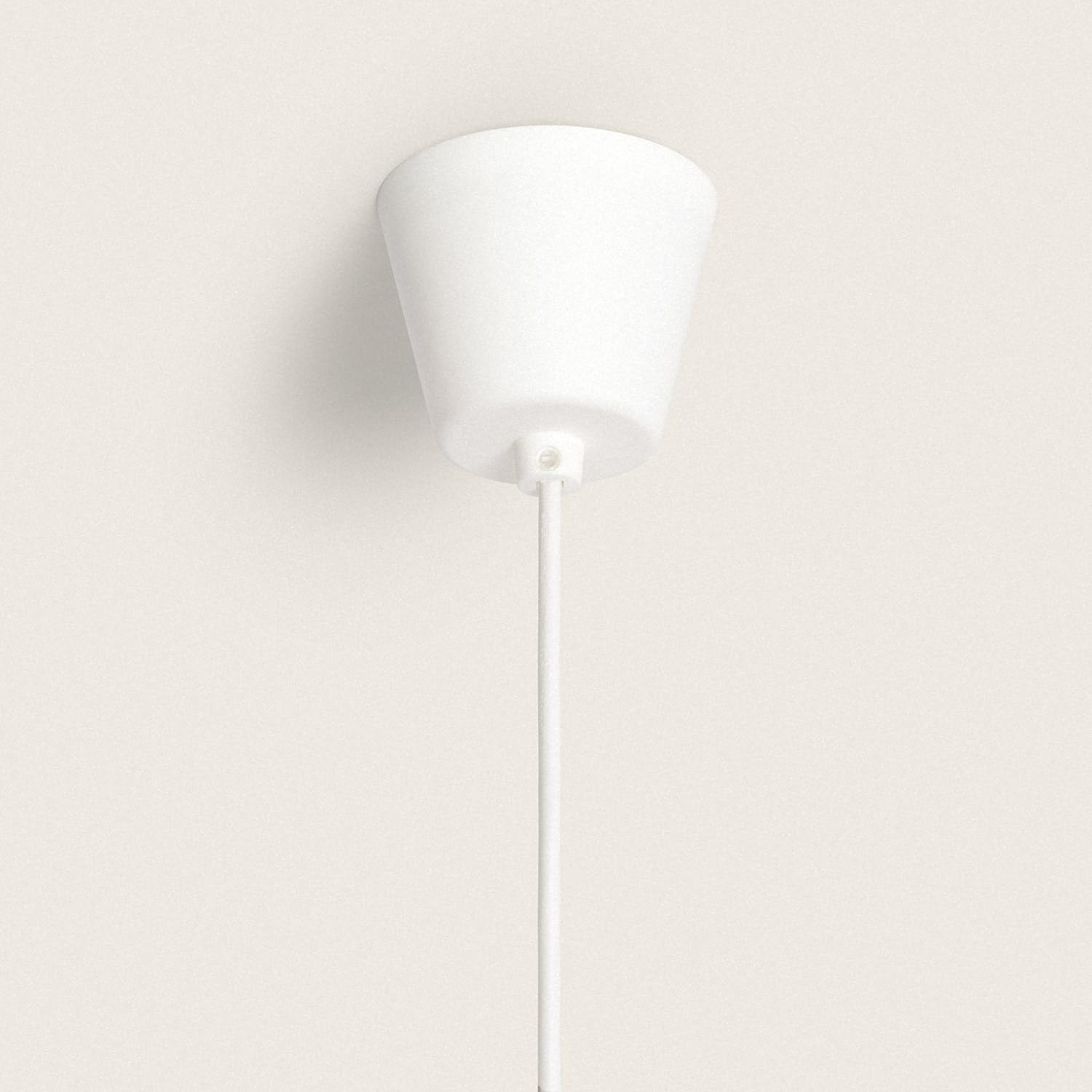 LEDKIA Lámpara Colgante Cuerda de Algodón Gazania Beige