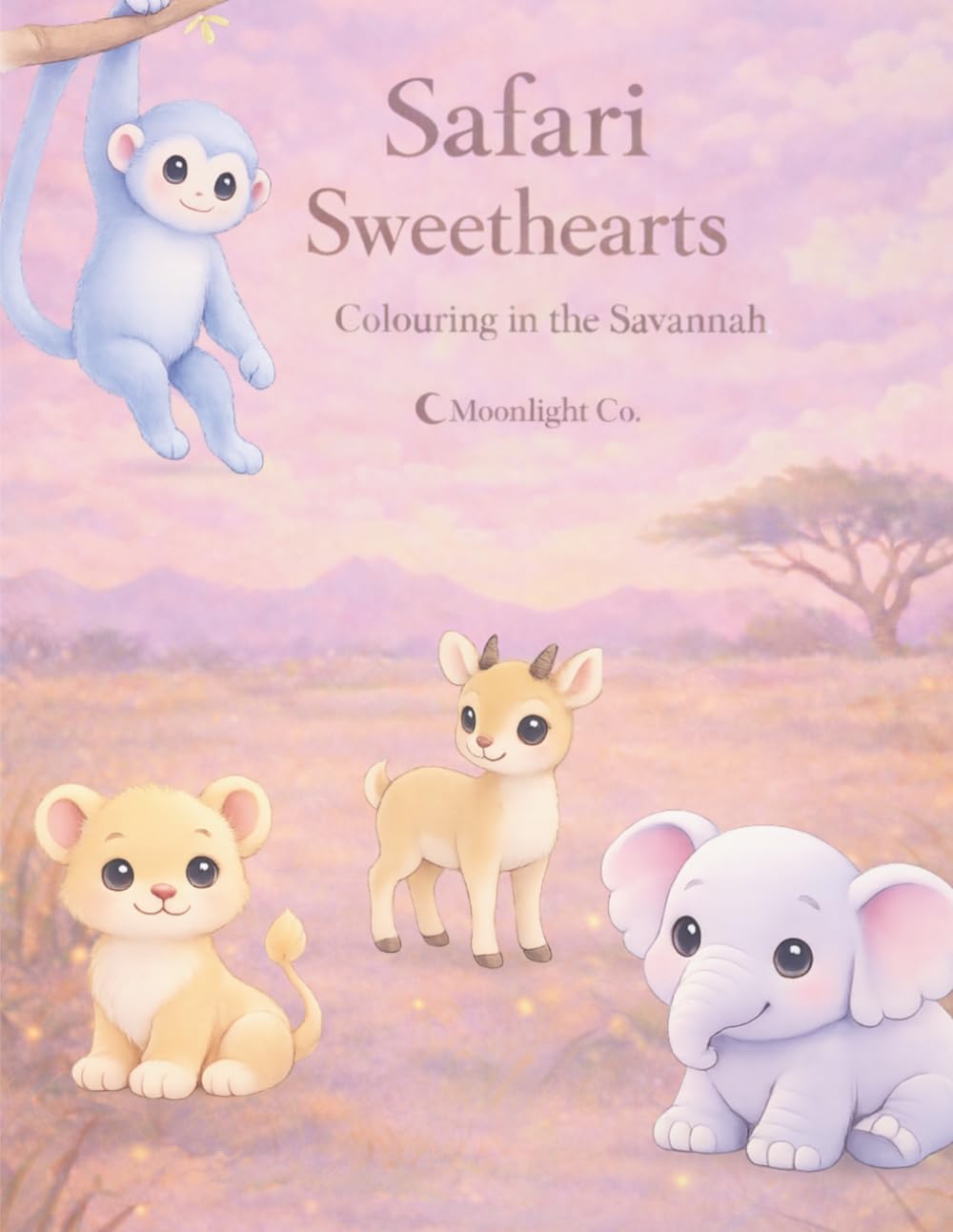 Safari Sweethearts: Colouring in the Savannah