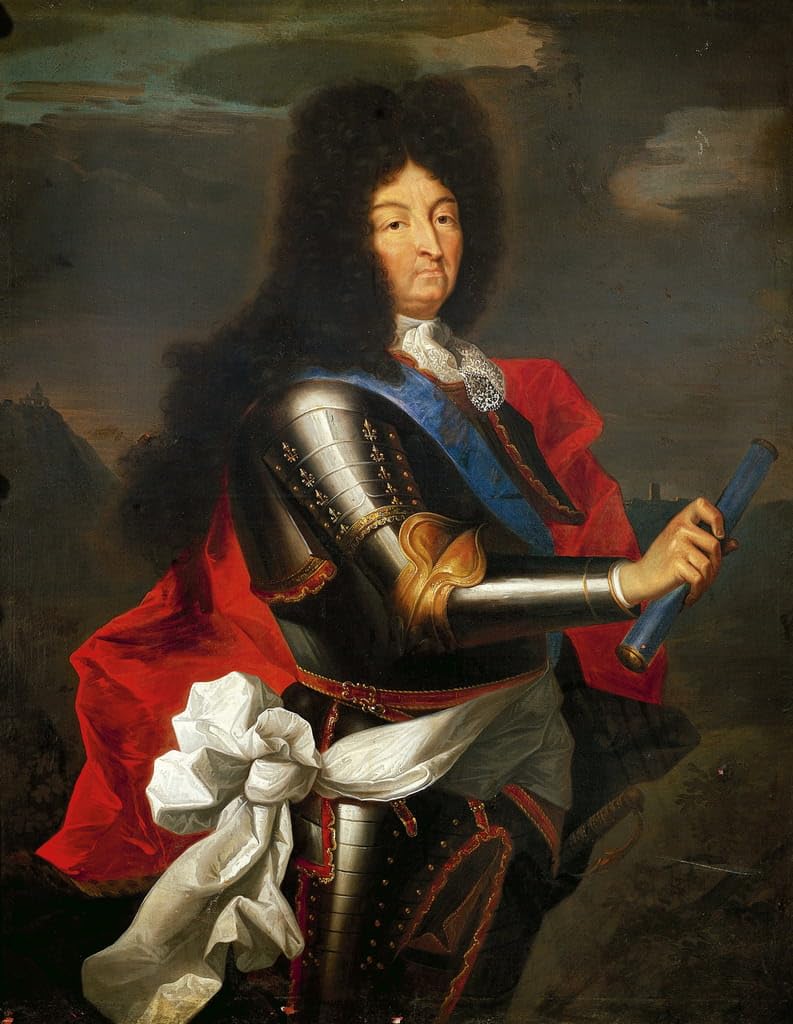 Tableau Louis XIV Rigaud 60x90cm - Impression Poster Graffiti Moderne
