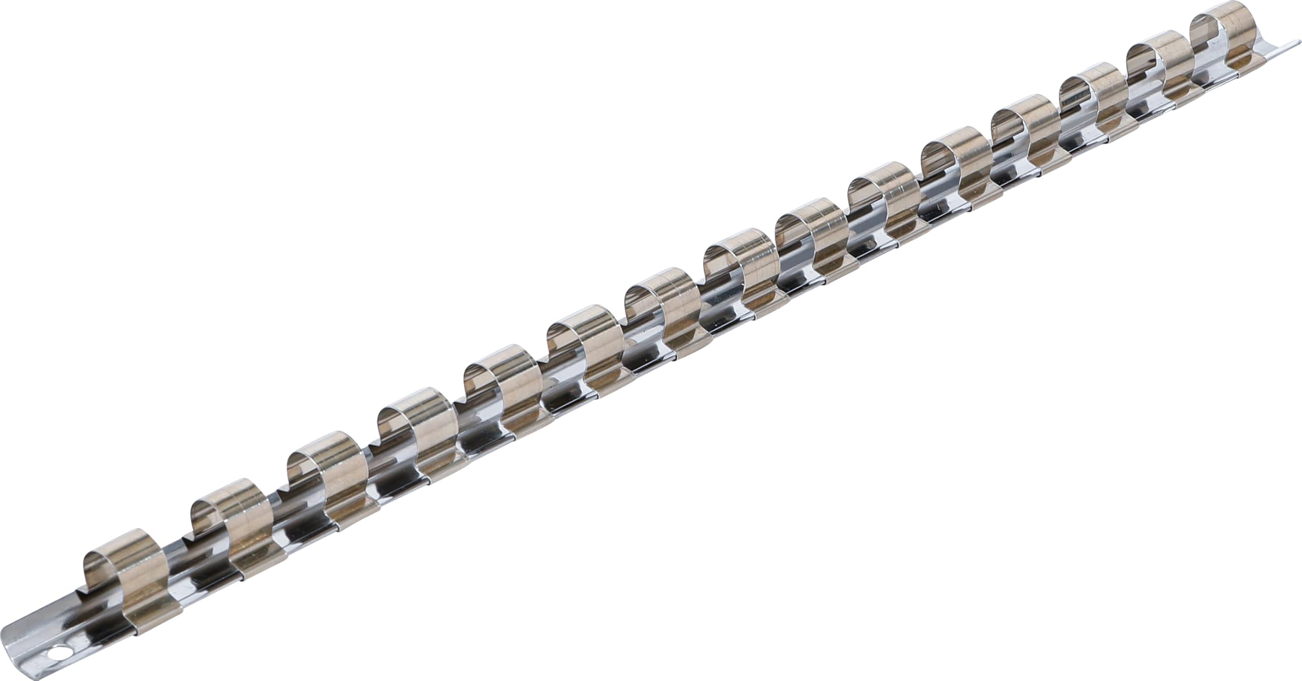 BGS 2540 | Rail para llaves de vaso con 15 clavijas | 12,5 mm (1/2")