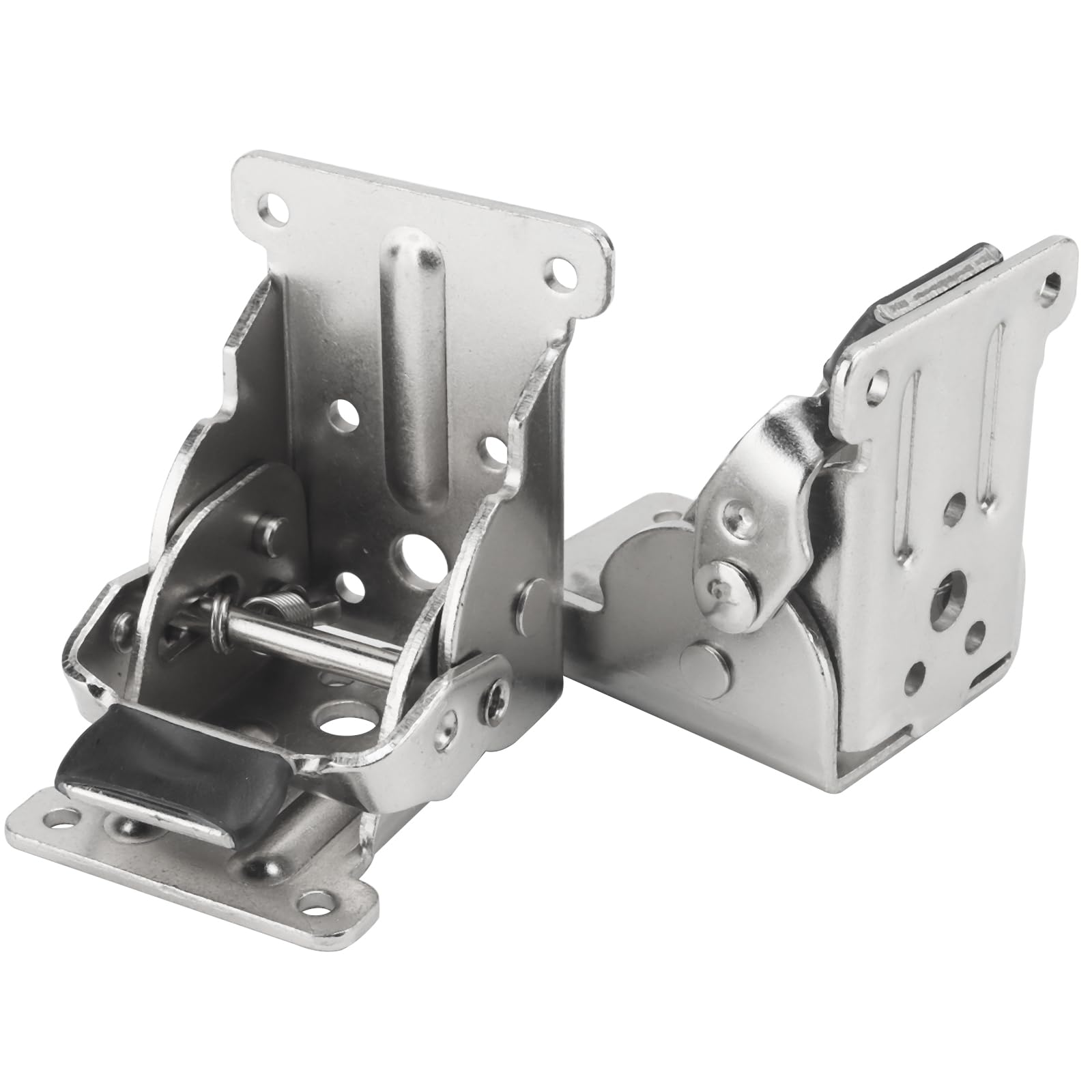 Bisagra Con Bloqueo YHomU Bisagra Plegable Para Banco De Esquina De 90 Grados, Bisagras De Resorte Para Armario, Soporte Plegable Para Mesa De Banco, Bisagra De Estantería Para Caja De Juguetes, Cofre