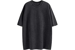 Oversized Cotton Solid T-Shirts: The Ultimate Streetwear Staple for Men