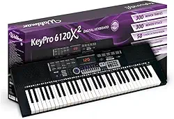 Waldman, Teclado Musical Waldman KEP6120X2 61 Teclas Com Fonte Bivolt