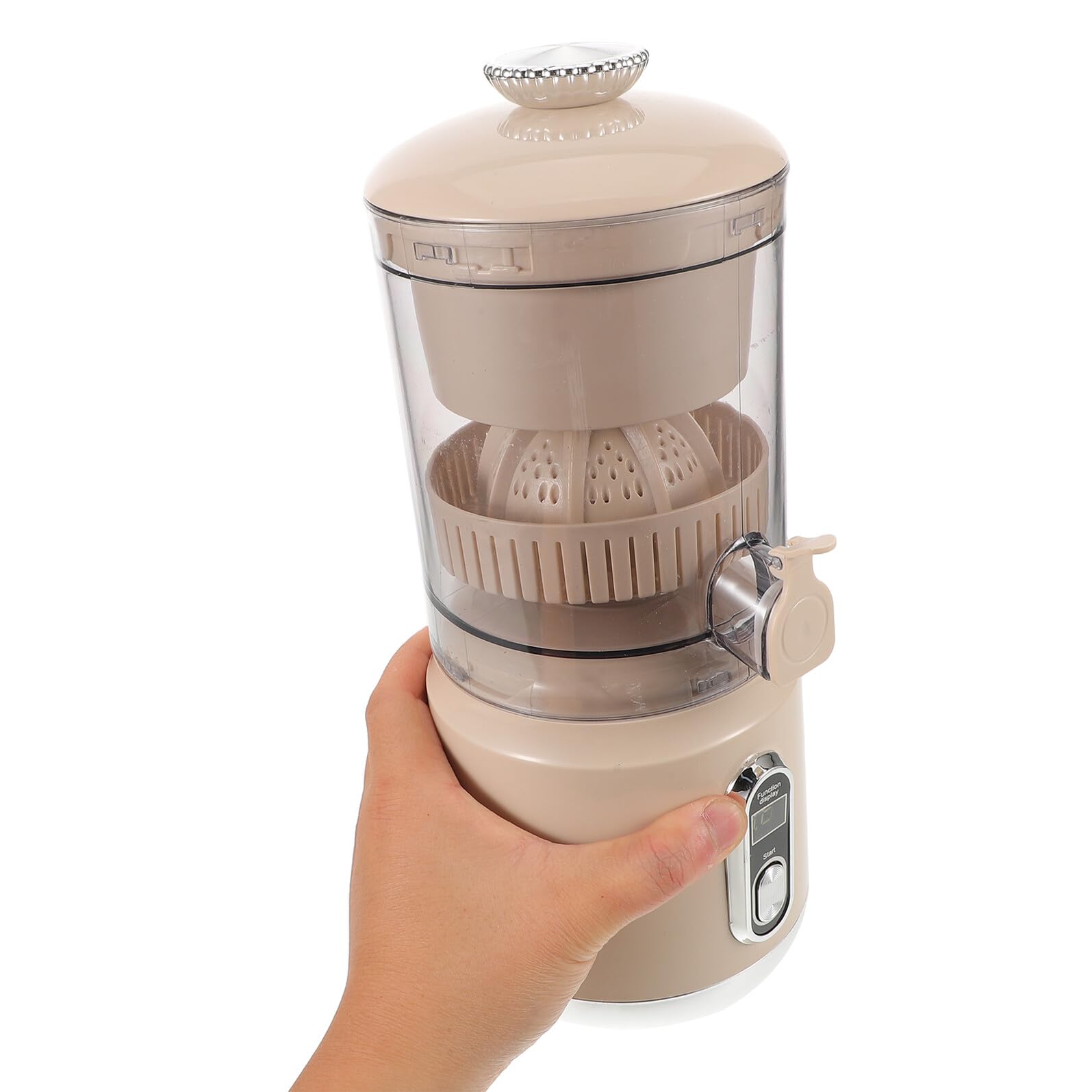 Exprimidor Portátil de Naranjas Extractor Eléctrico de Zumo Exprimidor Compacto Multifuncional para Frutas Naturales para Desayunos Casa
