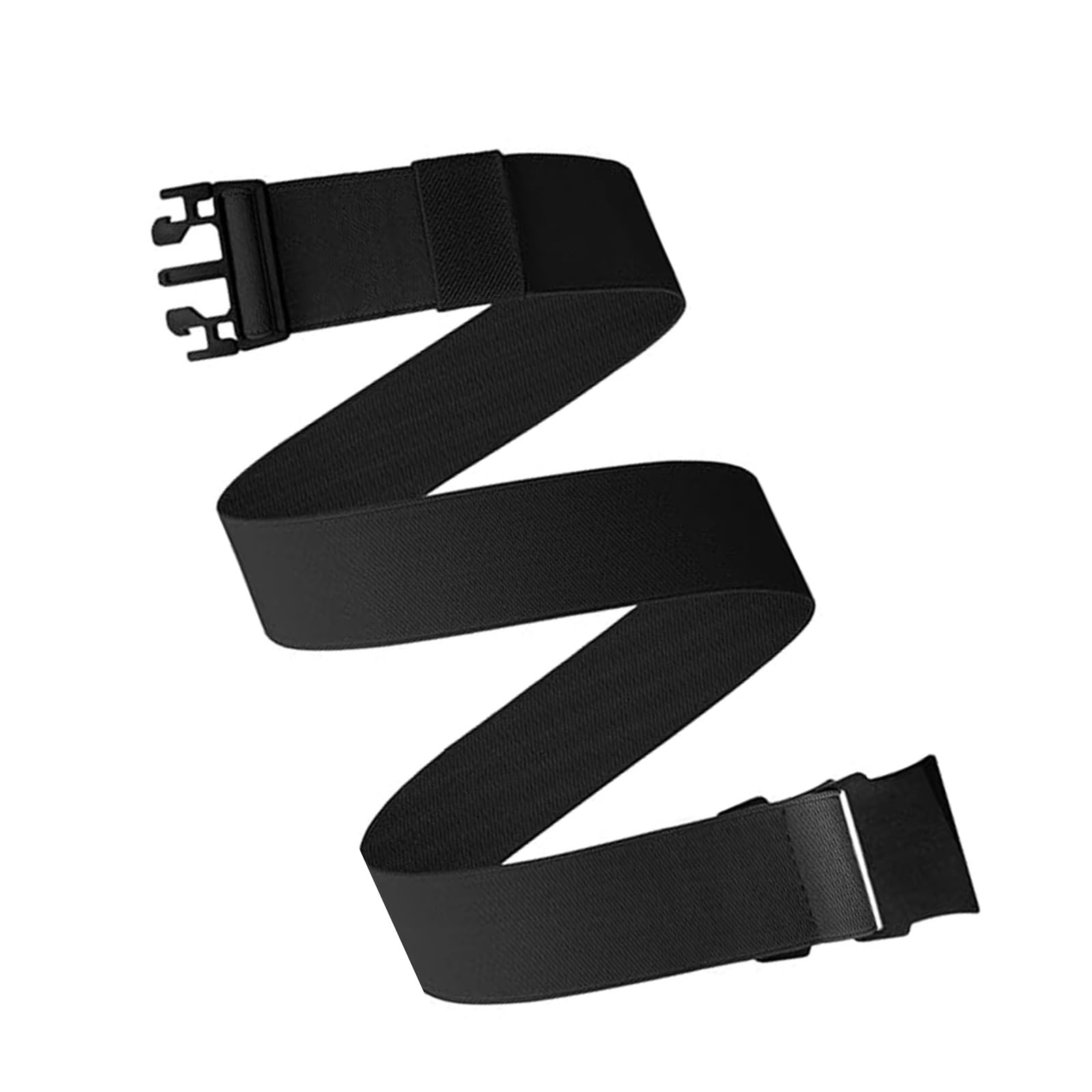Breathable Elastic Militaries Waist Belt Men Stretch Pants Waistband For Everyday Activity
