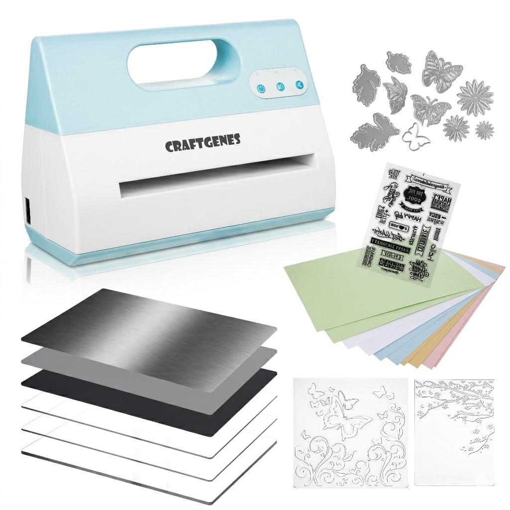 Amazon.co.jp: CraftGenes A4 電動型抜き機 9インチ 自動エンボス加工