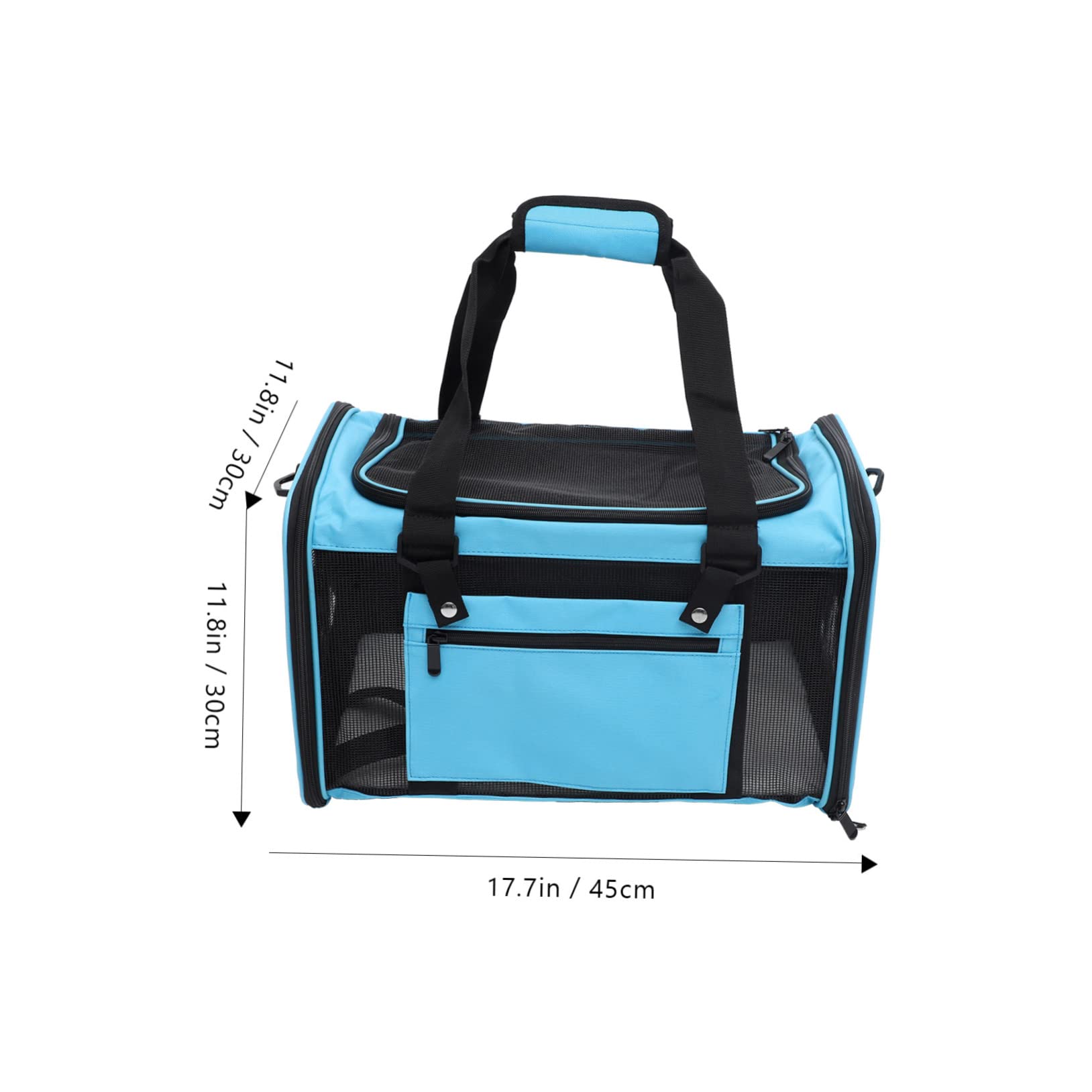 HOLIDYOYO 1Pc Pet Carrier Bag for Cats Large Capacity Travel Tote with Ventilated Design for Outdoor Activities Hiking Shopping and More Comfortable and Convenient for Your Pet