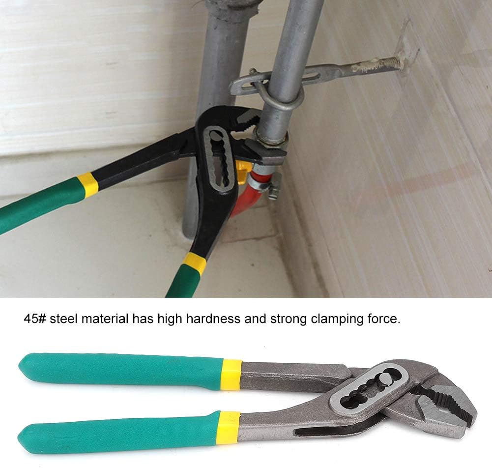 Water Pump Pliers, Comfortable Toothed Groove Design Pliers for Screw for Connector for Nut(8 inches)
