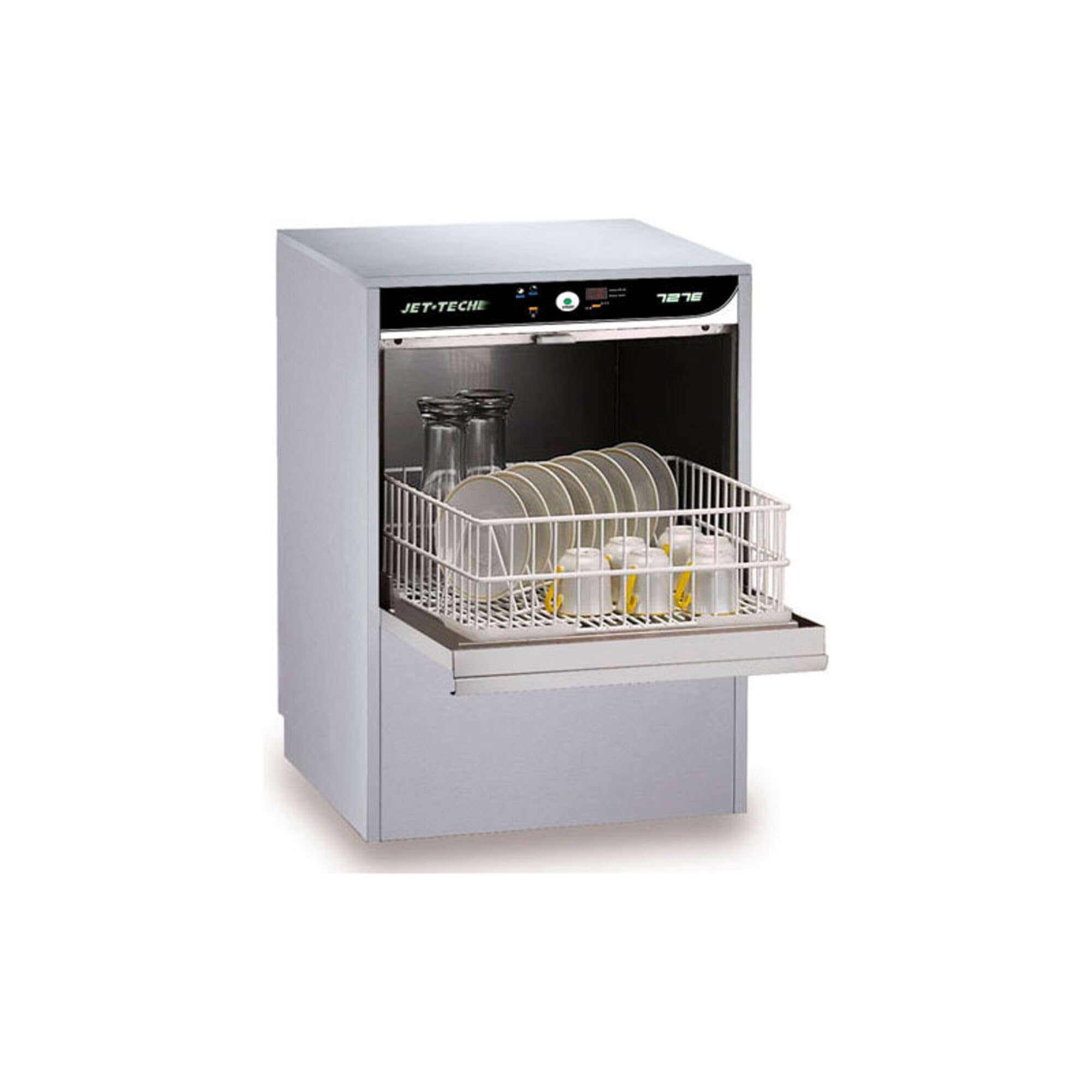 727E - Cup & Glass Washer, High Temperature With Built-In Booster, 208V