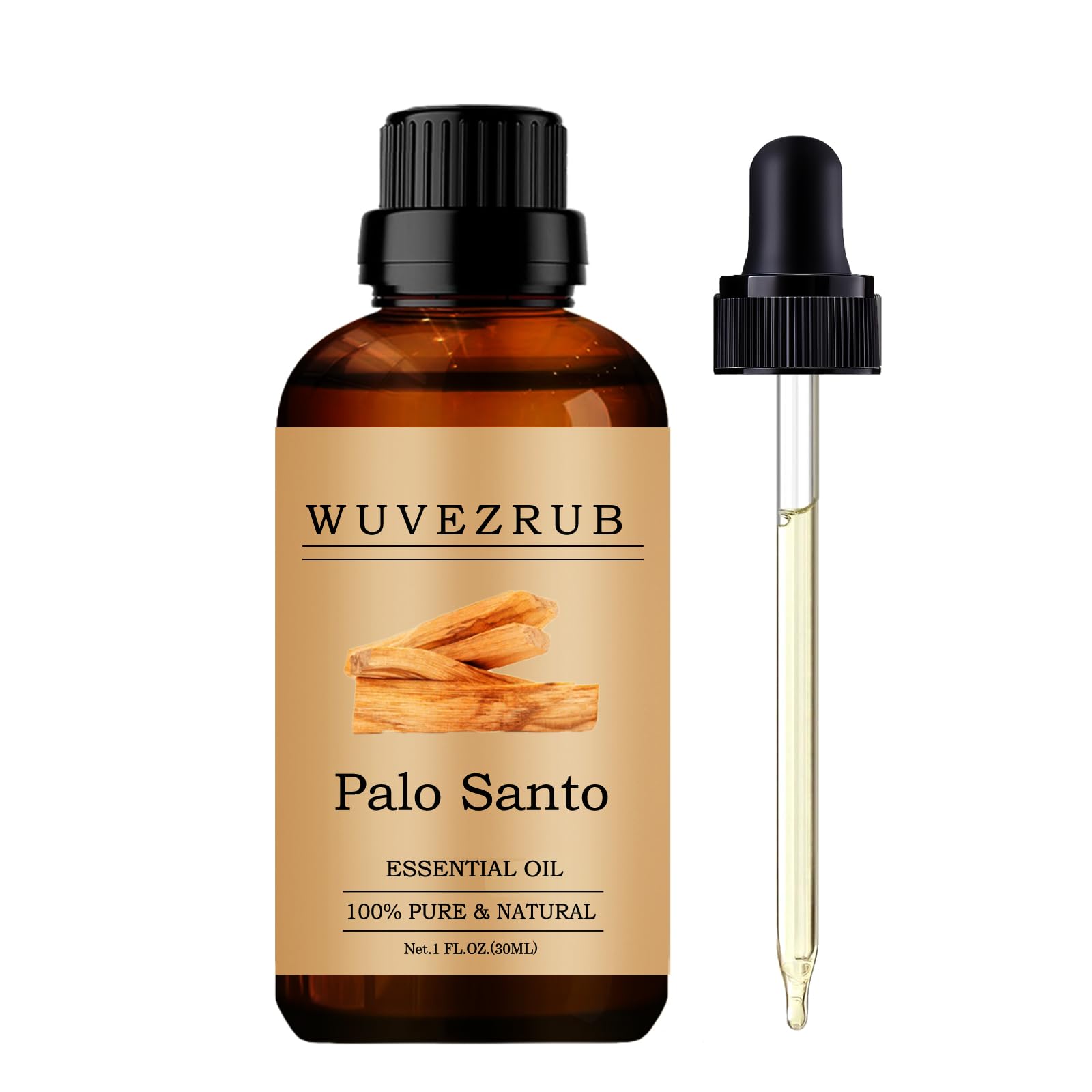 Palo Santo Essential Oils Organic, 30ML Pure and Natural Essential Oil for Aromatherapy Diffuser - Palo Santo / 1 Fl Oz