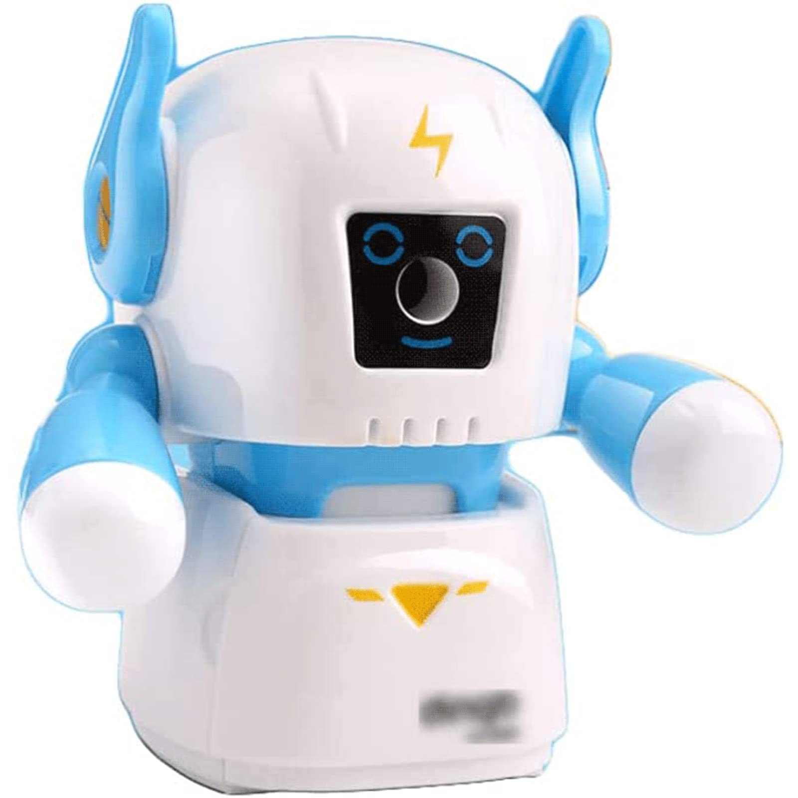 Anspitzer Spänetablett Roboter Aussehen Cartoon Bleistiftspitzer Manuell niedlich klein tragbar perfekt für den Einsatz in Schulen Büros Schreibwaren