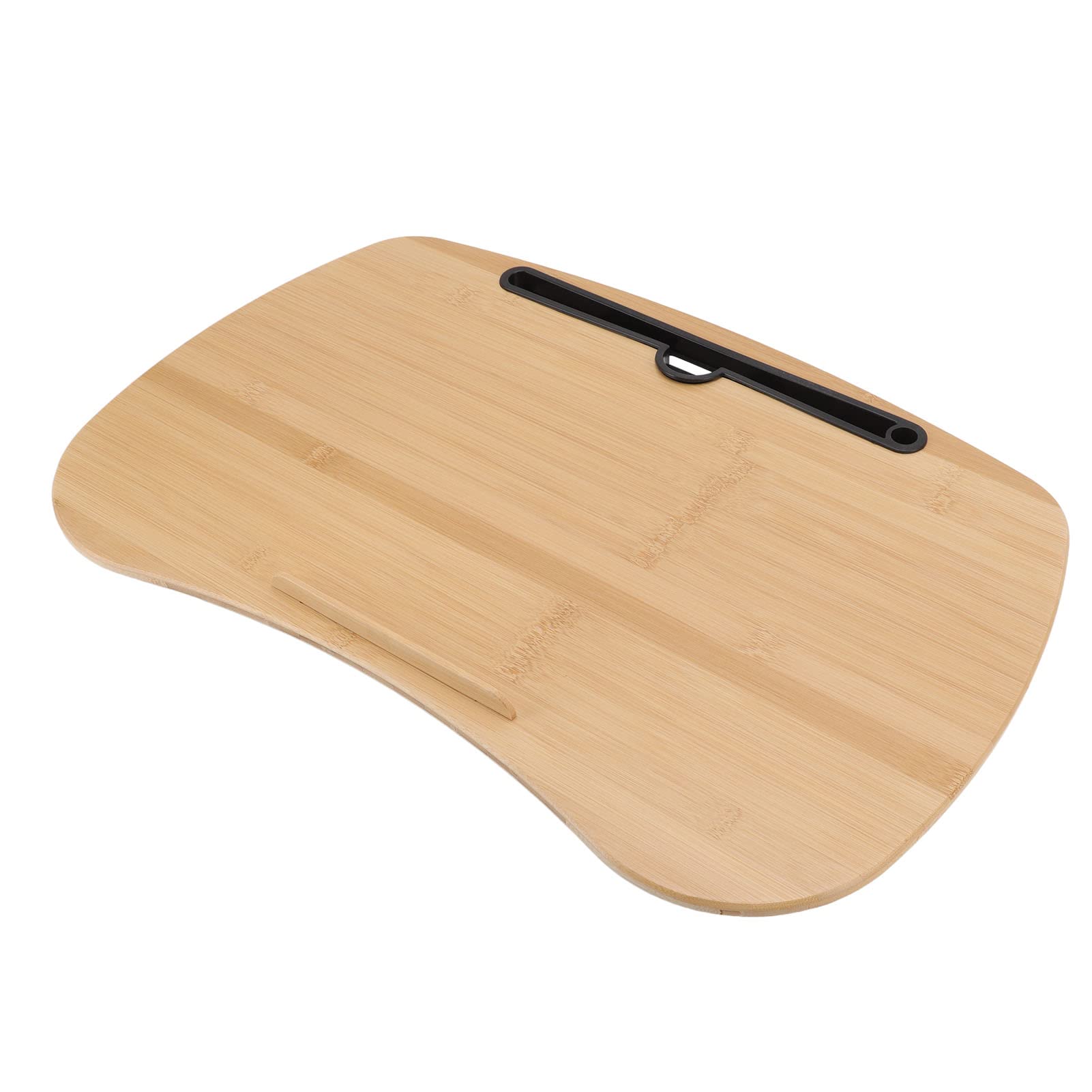 Aramox Escritorio de Regazo de bambú para Computadora Portátil con Cojín de 21,3 X 13,0 Pulgadas, Almohada Ergonómica 3 en 1 para Computadora Portátil, Escritorio de Regazo para para Trabajo,