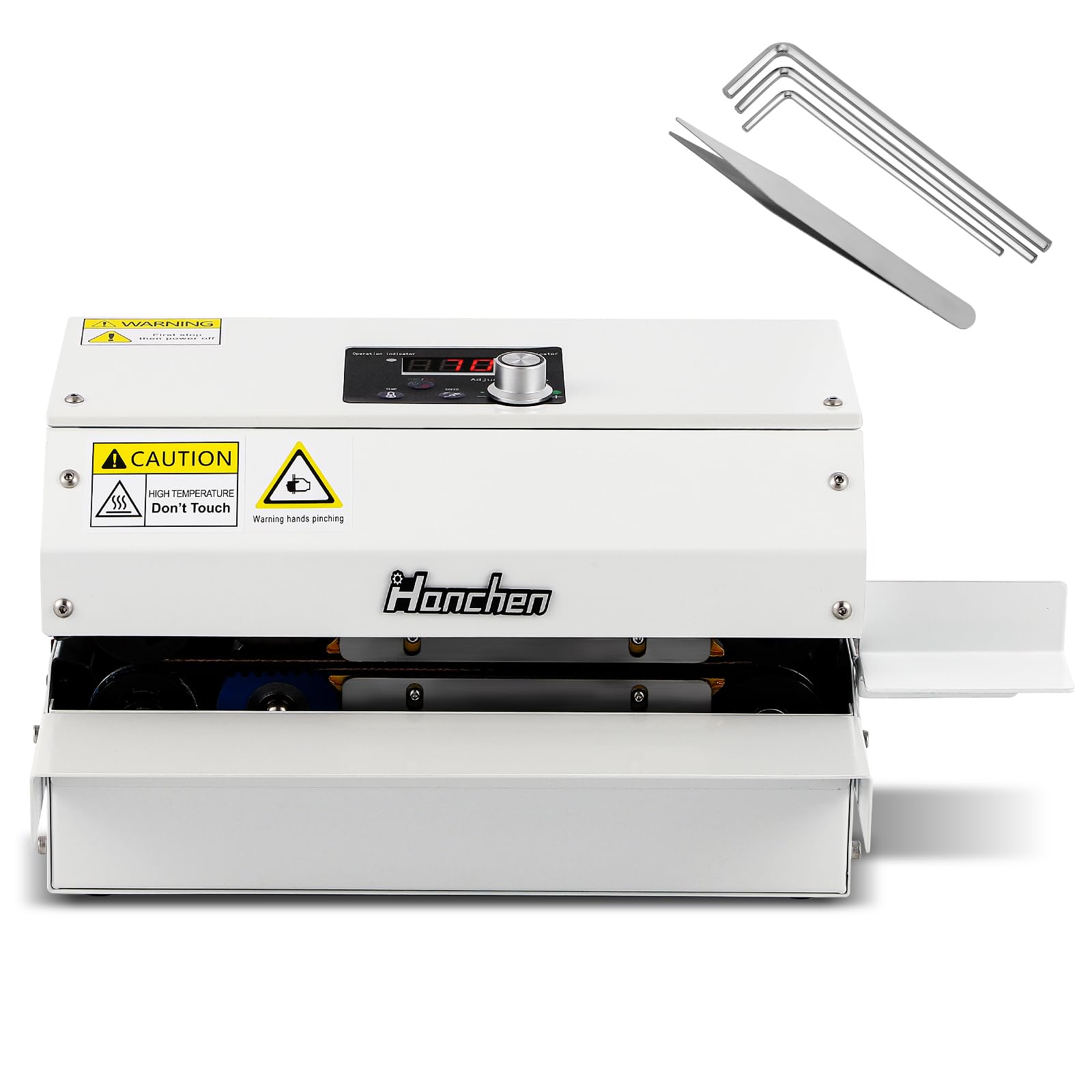 Amazon.co.jp: Hanchen 全自動シーラー機 業務用シーラー 自動ローラー  