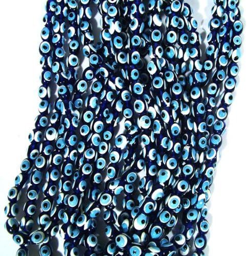 Evil Eye Bead 'Oval - Small' (500 Pcs)