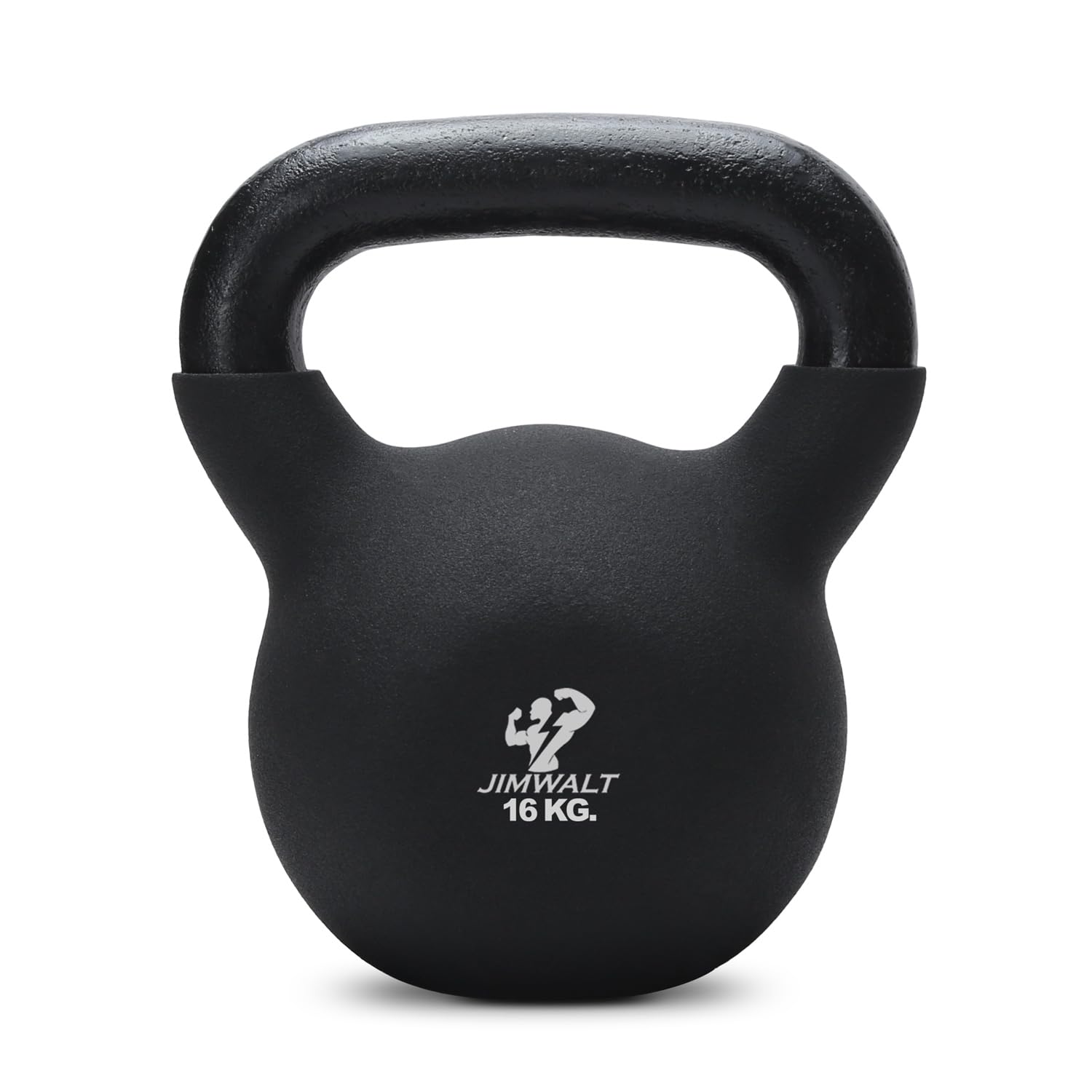 The Indian Made JIMWALT Premium Half Coated Neoprene Kettlebells 2KG t