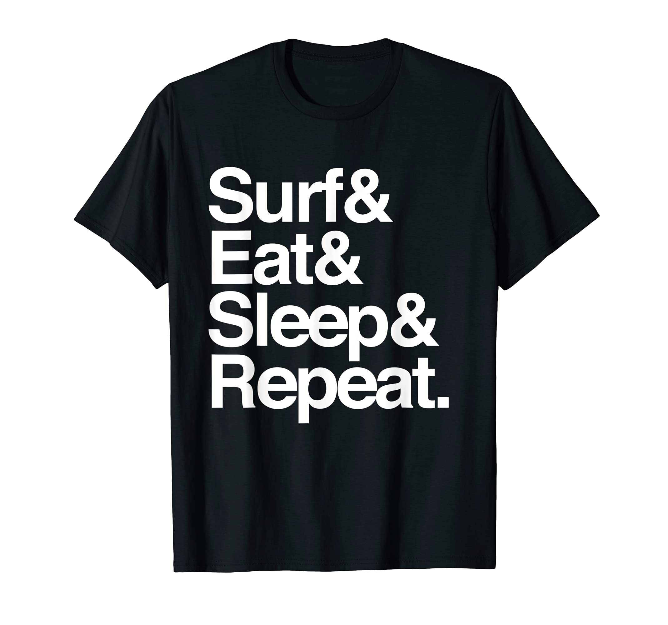 Surf eat sleep repeat t-shirt
