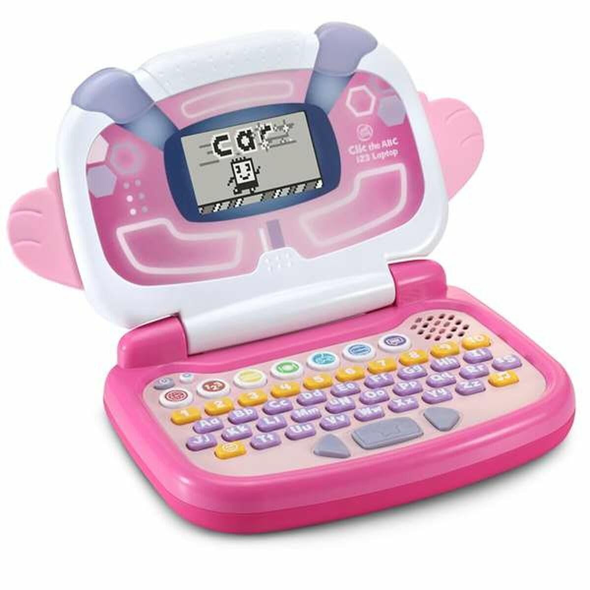 VTech - Preschool Educational Laptop, Small Pixel, Children's Computer for children +3 years old, Color Pink, ESP Version