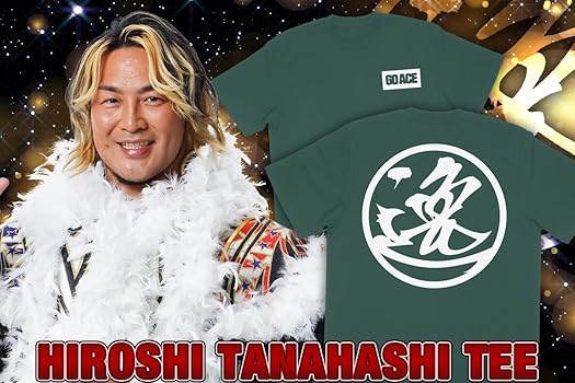 Amazon.co.jp: 新日本プロレスリング Tシャツ 棚橋弘至 GO ACE
