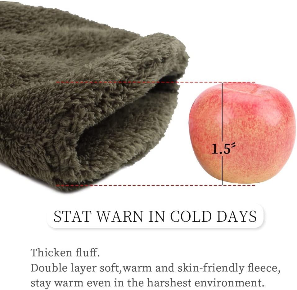 Baby Girls Winter Hat Boys Warm Scarf Hat Kids Thick Earflap Hood Cap with Ear 6M-7T - Image 5