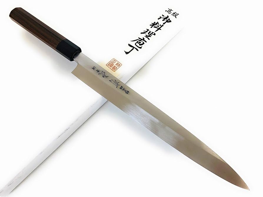 Amazon｜有次 包丁 柳刃 本焼 純日本鋼 240mm 青鋼2 築地 ARITSUGU 名