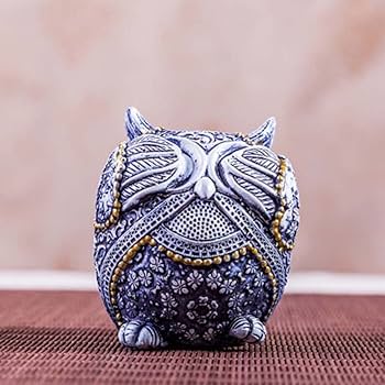 Amazon.co.jp: フクロウ ガーデンオーナメント 鳥 雑貨 S ガーデニング