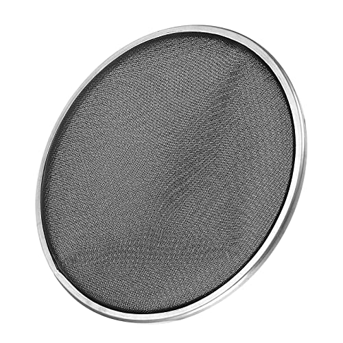 MECCANIXITY 6 Inch Black Double Layer Mesh Drumhead