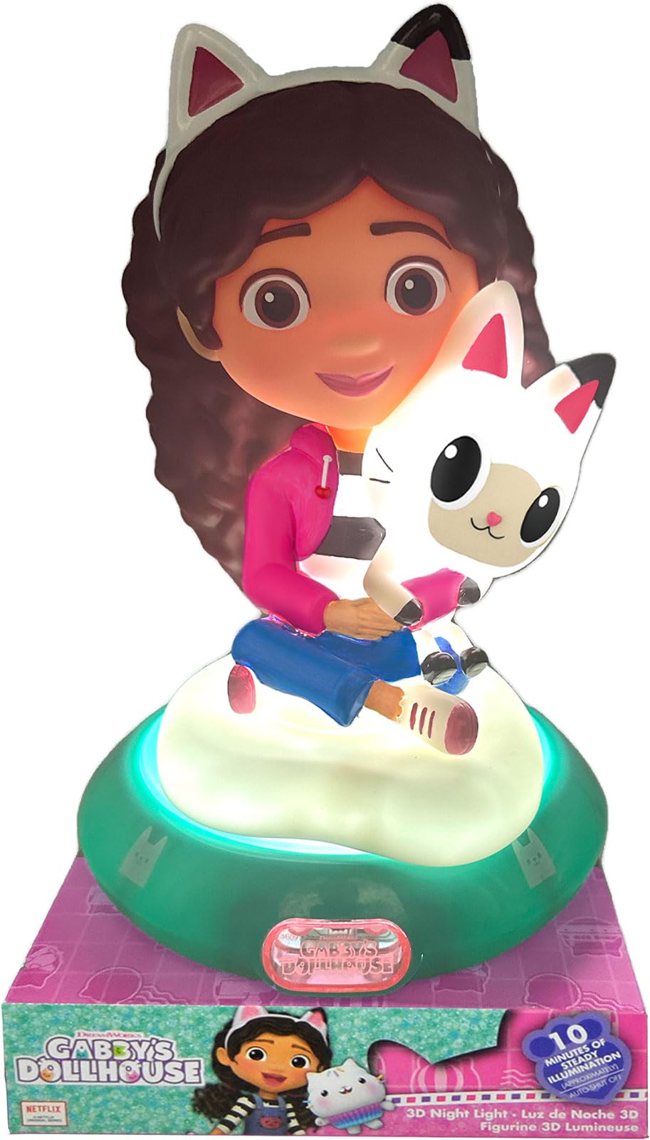 Kids Licensing Lampe Led 3D Gabby's Dollhouse 25 cm