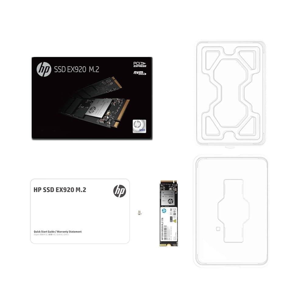Amazon | HP 512GB SSD M.2 EX920シリーズ NVMe 1.3/3D TLC/DRAM