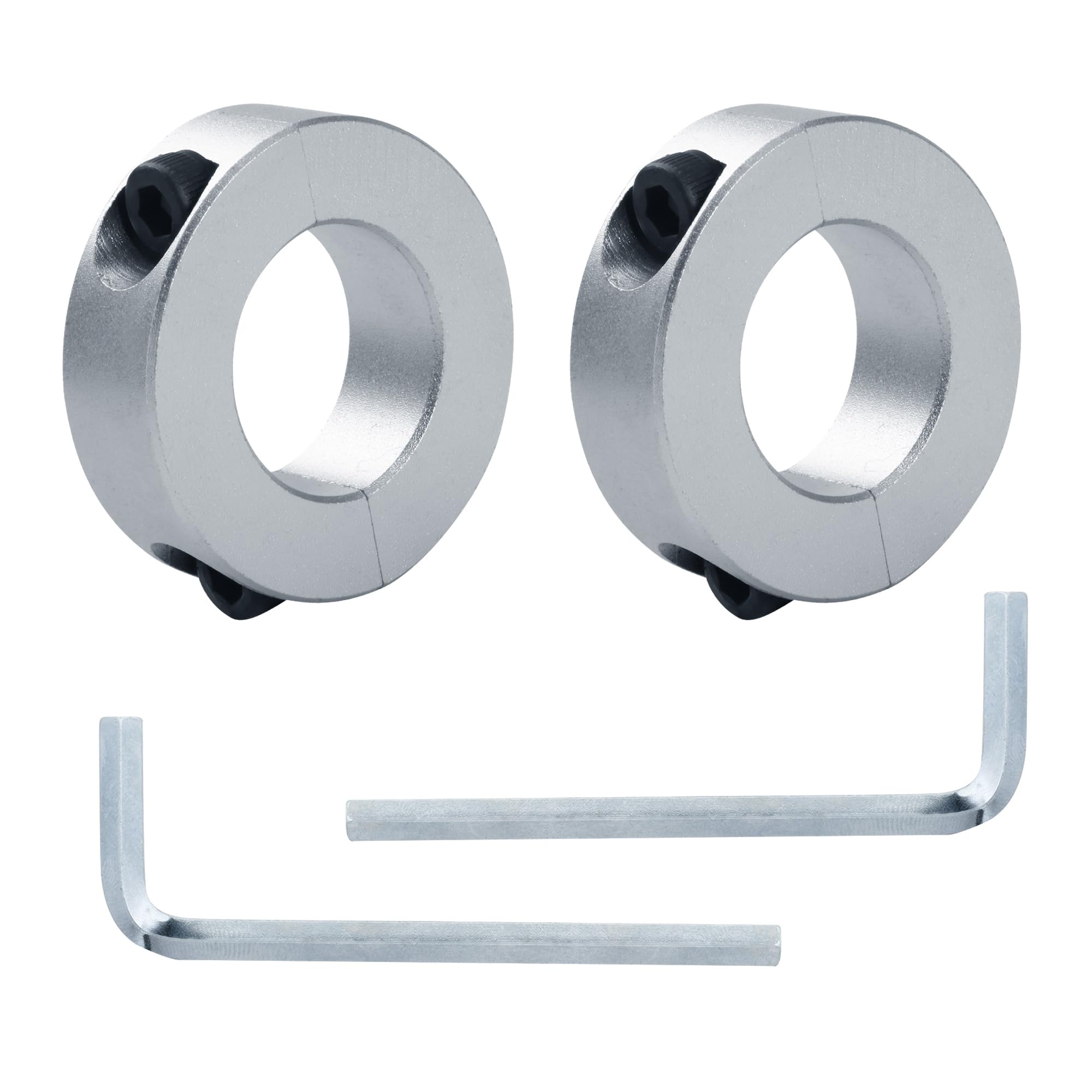 Qtcial 2 Packs Fix Sinking Office Chair, Gas Lift Cylinder Clamp Holder, Office Chair Saver Kit Adjust Chair Height and Stop Sinking Without Cylinder