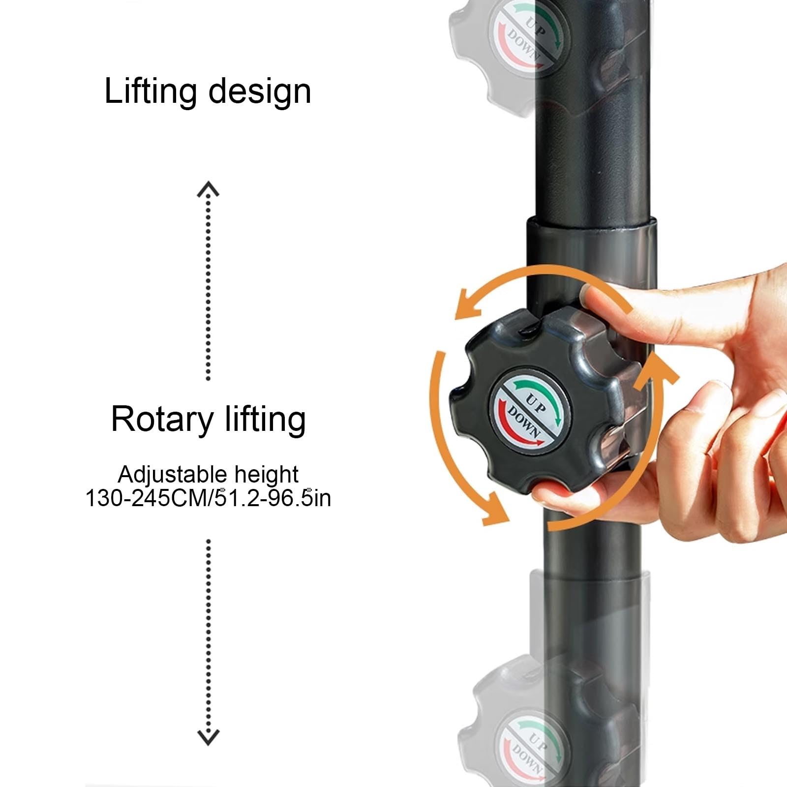 Generisch Tisch- und Sonnenschirm, Halber Balkonschirm, Angelschirm for Balkon, Terrasse, Garten, Innenhof, HöHenverstellbar