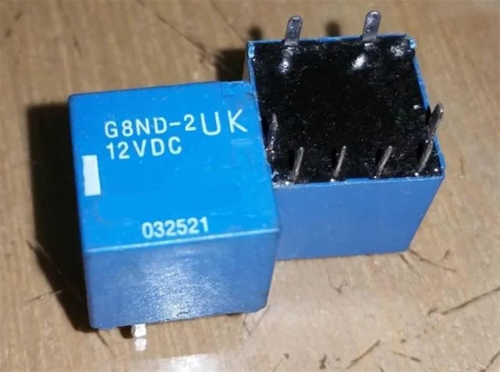 Relé electromecánico G8ND-2S 12VDC componente inversor de 8 pines para placas 4