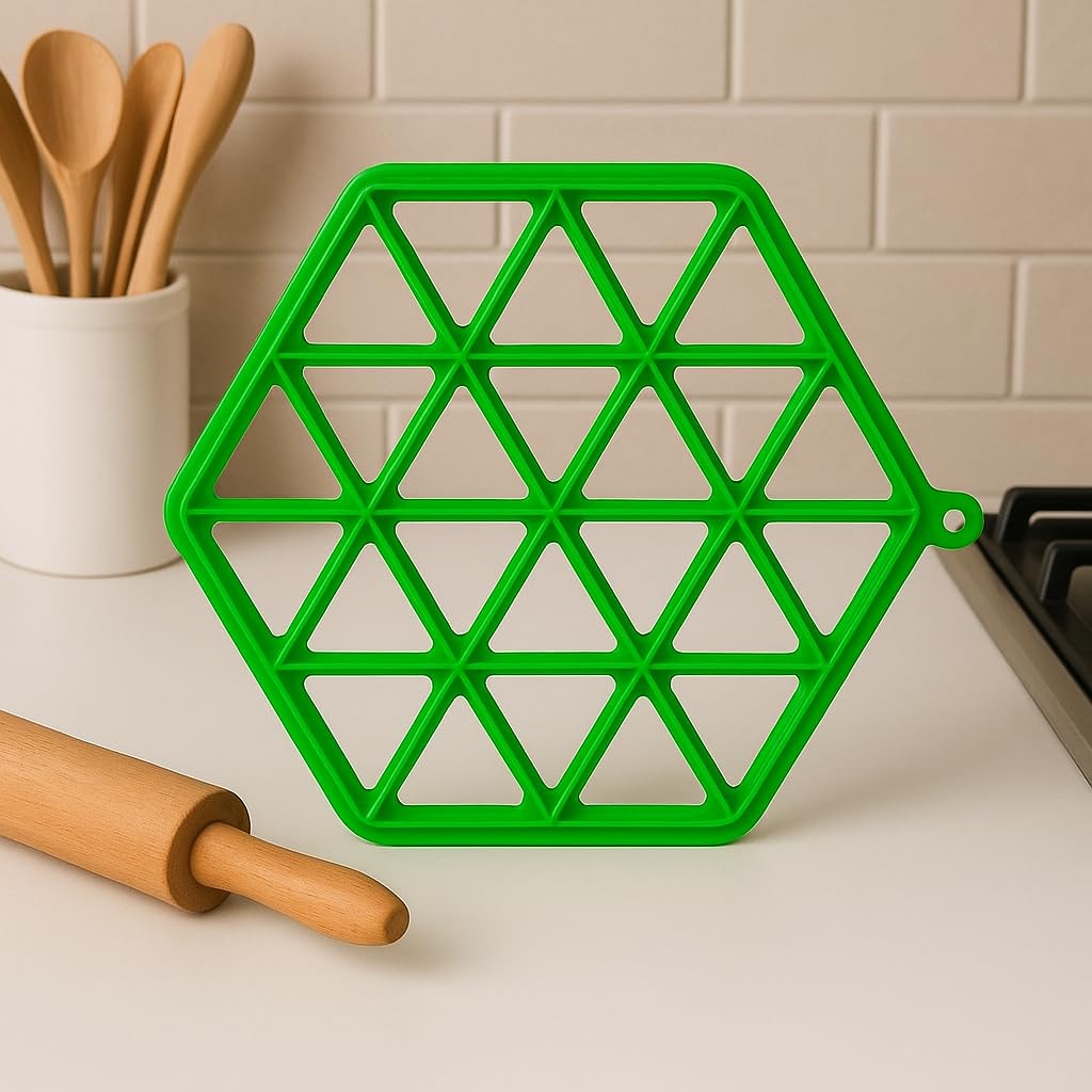 Btop Green samosa Maker 24 Easy samosa Press Mould (24 Nos samosa at Once) say Goodbye to Messy samosa Patti Sheet Best for Home Made Snacks Ideal for Home & Business Easy to Making Samosa 1