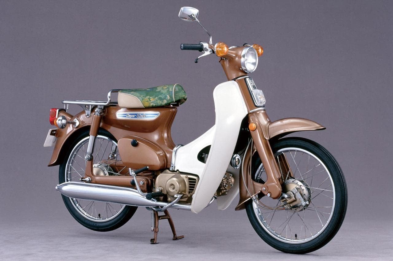 マフラー ホンダ スーパーカブ C50 C70 C90 モナカマフラー リトルカブ バイク フルエキゾースト カスタム 消音器付き