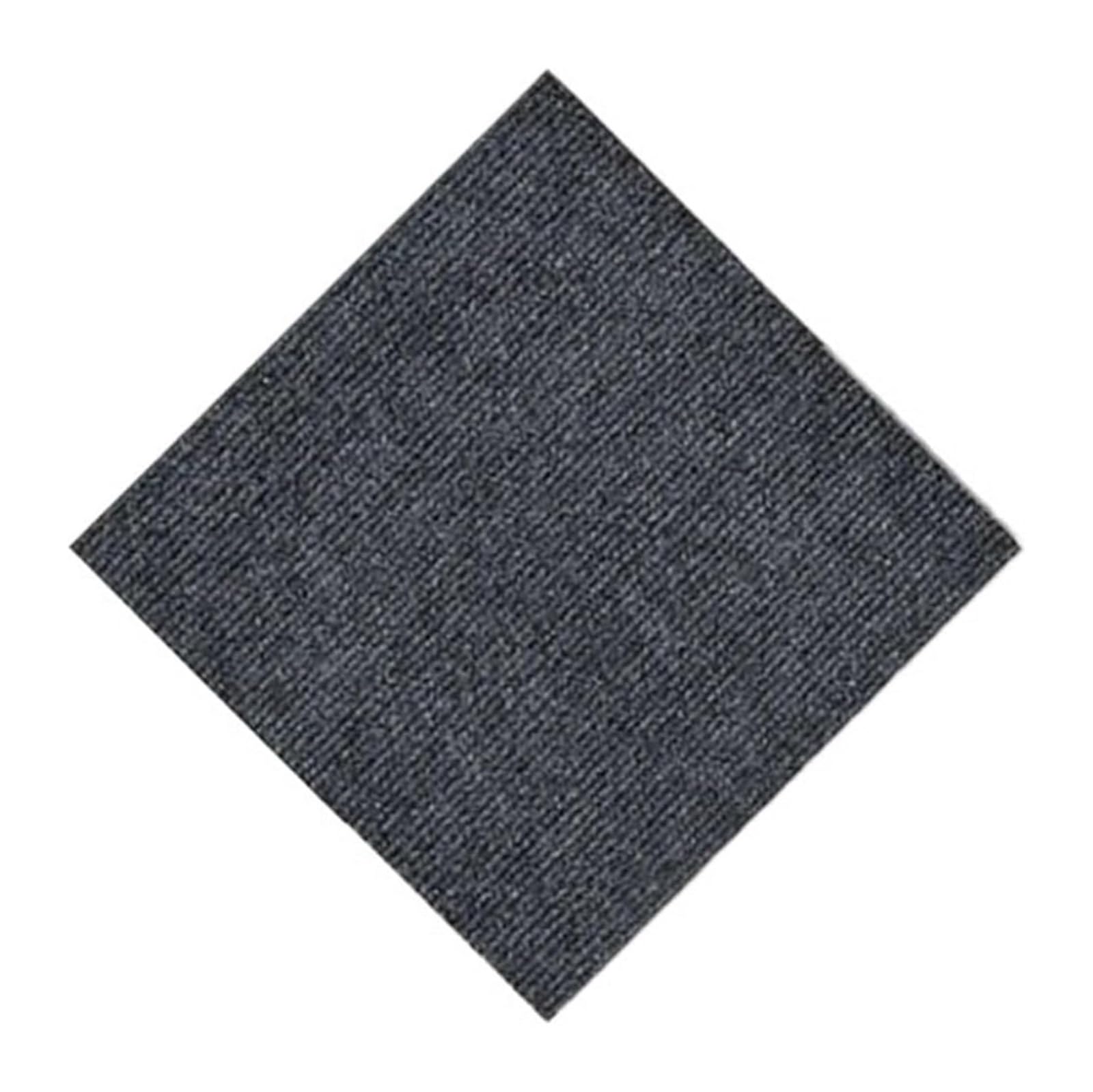 Dalles de moquette autocollantes, Dalles De Moquette Autocollantes 30x30cm Multicolores 50/100 Pièces(2 Dark Gray,9m2 (100PCS))