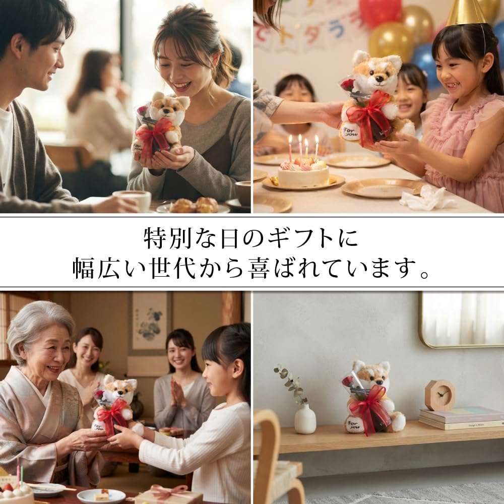 Amazon.co.jp: プリザーブドフラワー プリザードフラワー マメシバさん