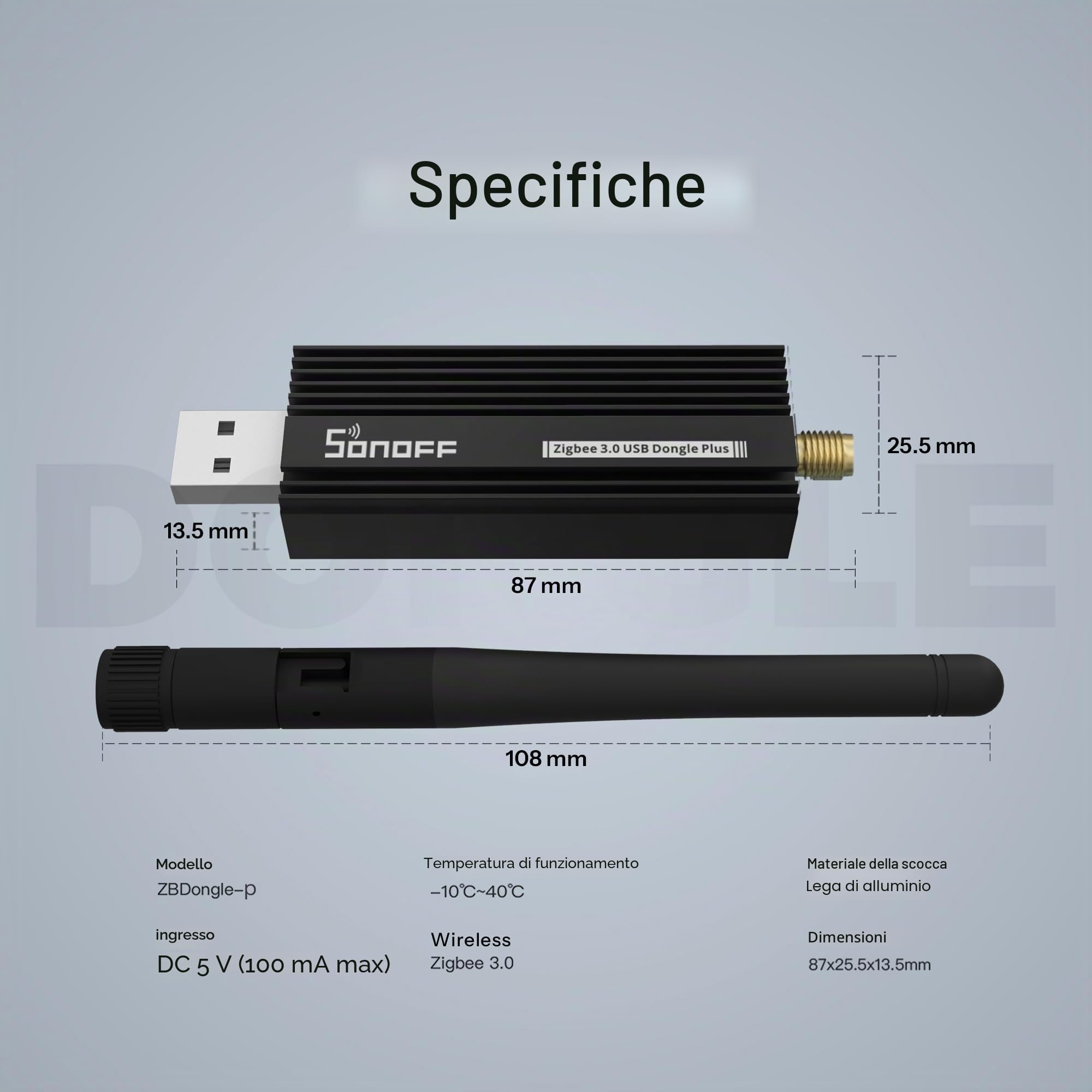 SONOFF ZigBee 3.0 USB Dongle Plus TI CC2652P Coordinator Gateway Hub dla Home Assistant