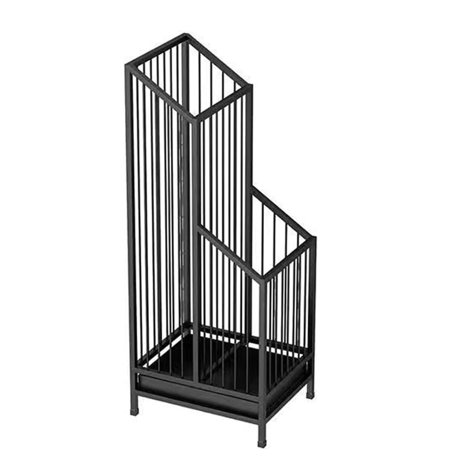DFGHNBVC Freestanding Umbrella Holder With Removable Drip Tray, No Installation Needed, Perfect For Home, Office, Hotel Decor, Stylish Functional Umbrella Stand,Black-25Cm