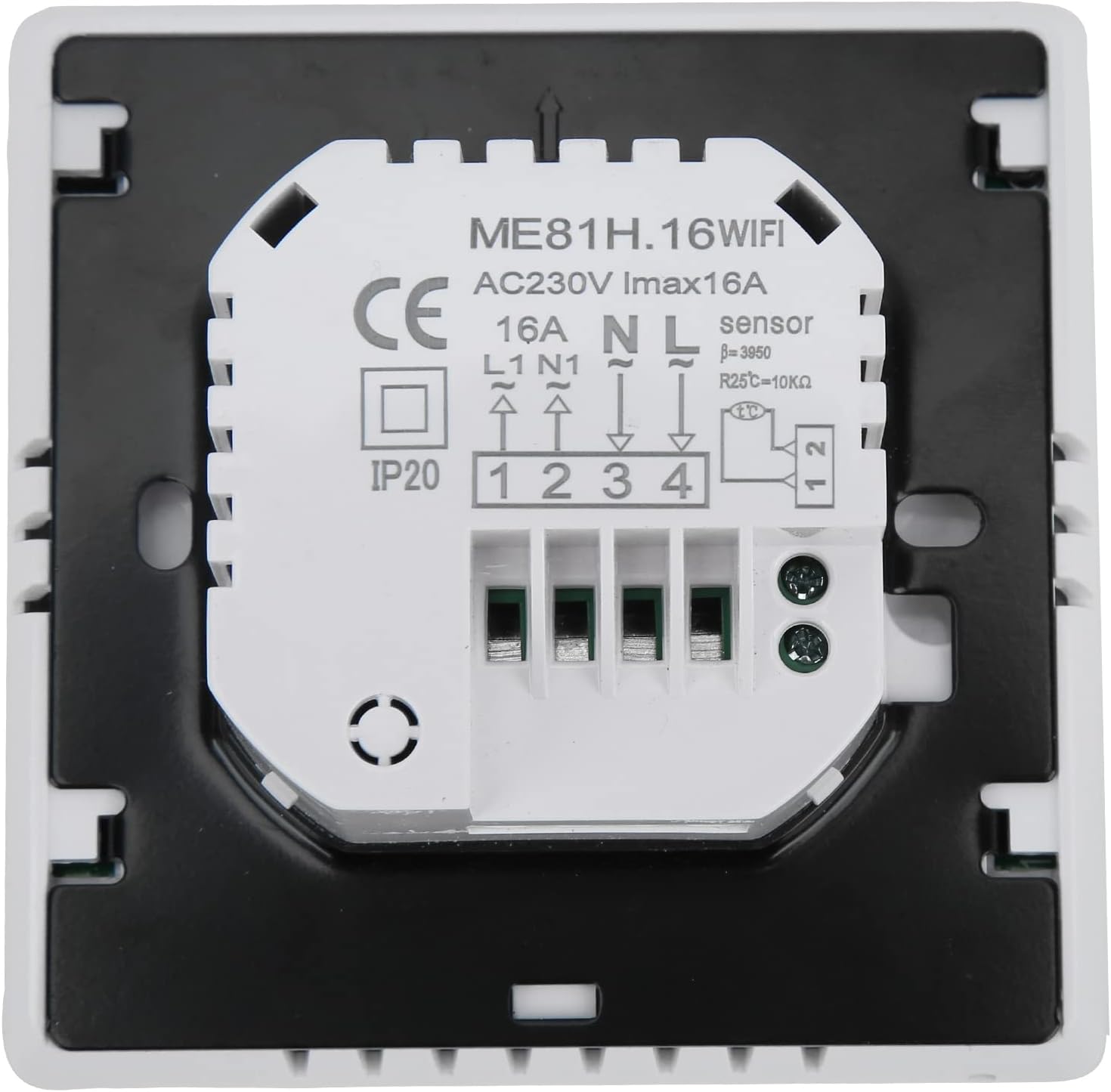 Walfront ME81H Smart Thermostat wiring diagram