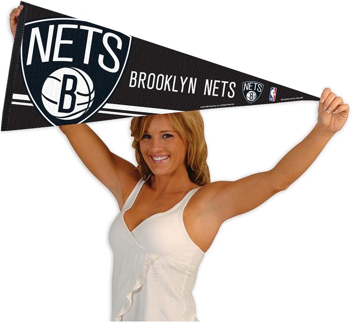 Brooklyn Nets Pennant Full Size 12 in X 30 in - Image 4