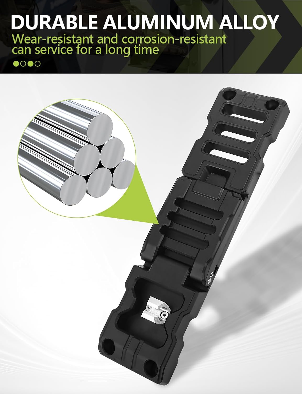 Door Hinge Steps Folding Foot Pedal Peg Compatible with 2007-2024 Jeep Wrangler JK JKU JL JLU & Gladiator JT, Aluminum Alloy door step for car roof access(Not for 2021 Gladiator)