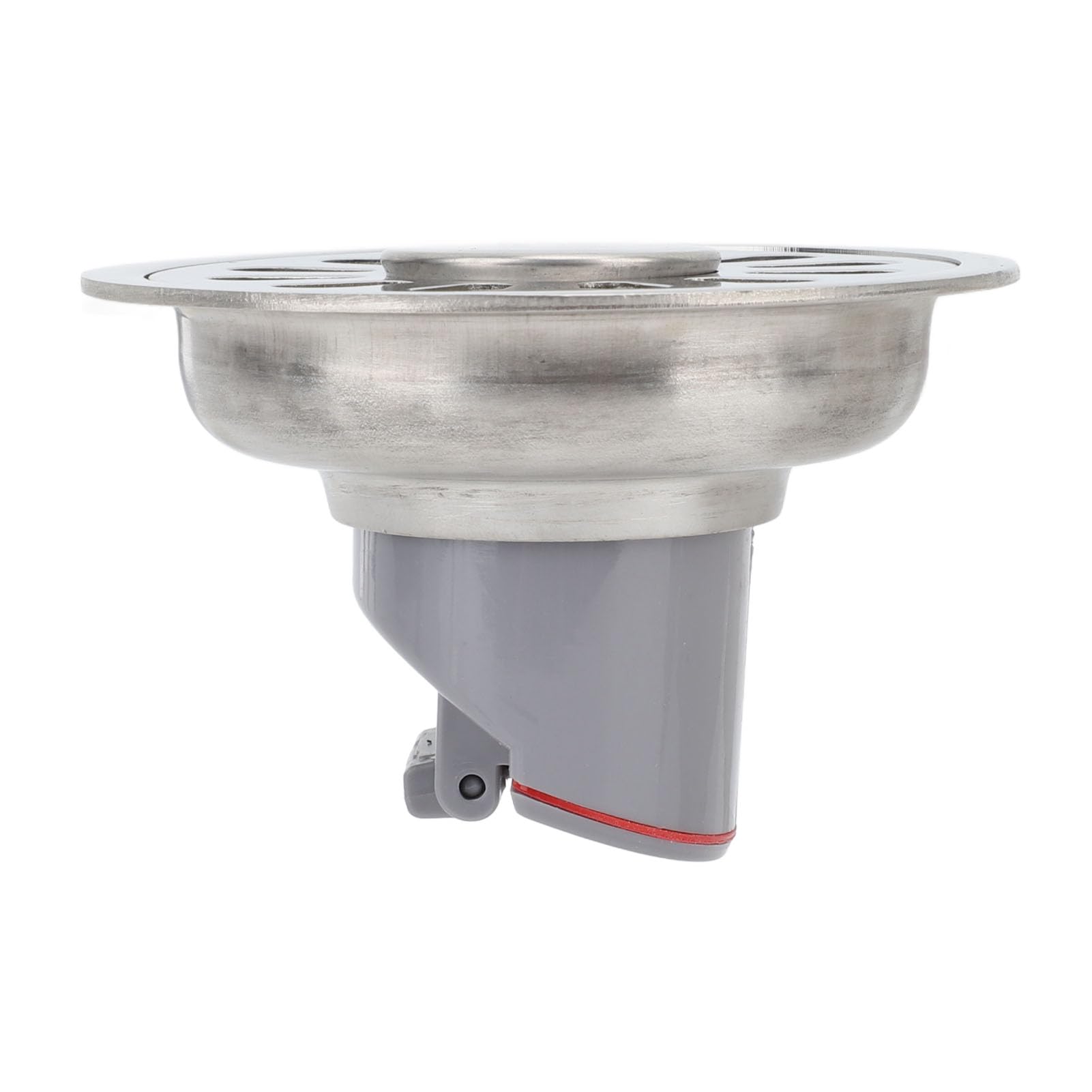 Omabeta Scarico a Pavimento Tondo in Acciaio Inox 304 Antiodore Diametro 9 Cm per Ristrutturazione di Bagno e Balcone