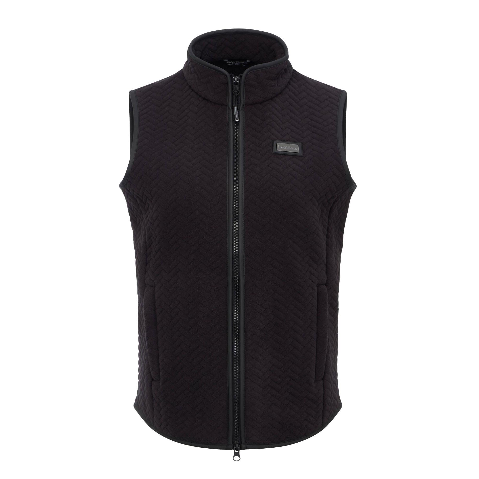 LeMieux Aspen Womens Fleece Gilet - Herringbone