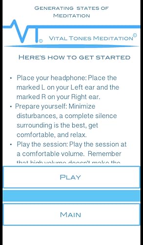 Vital Tones Meditação