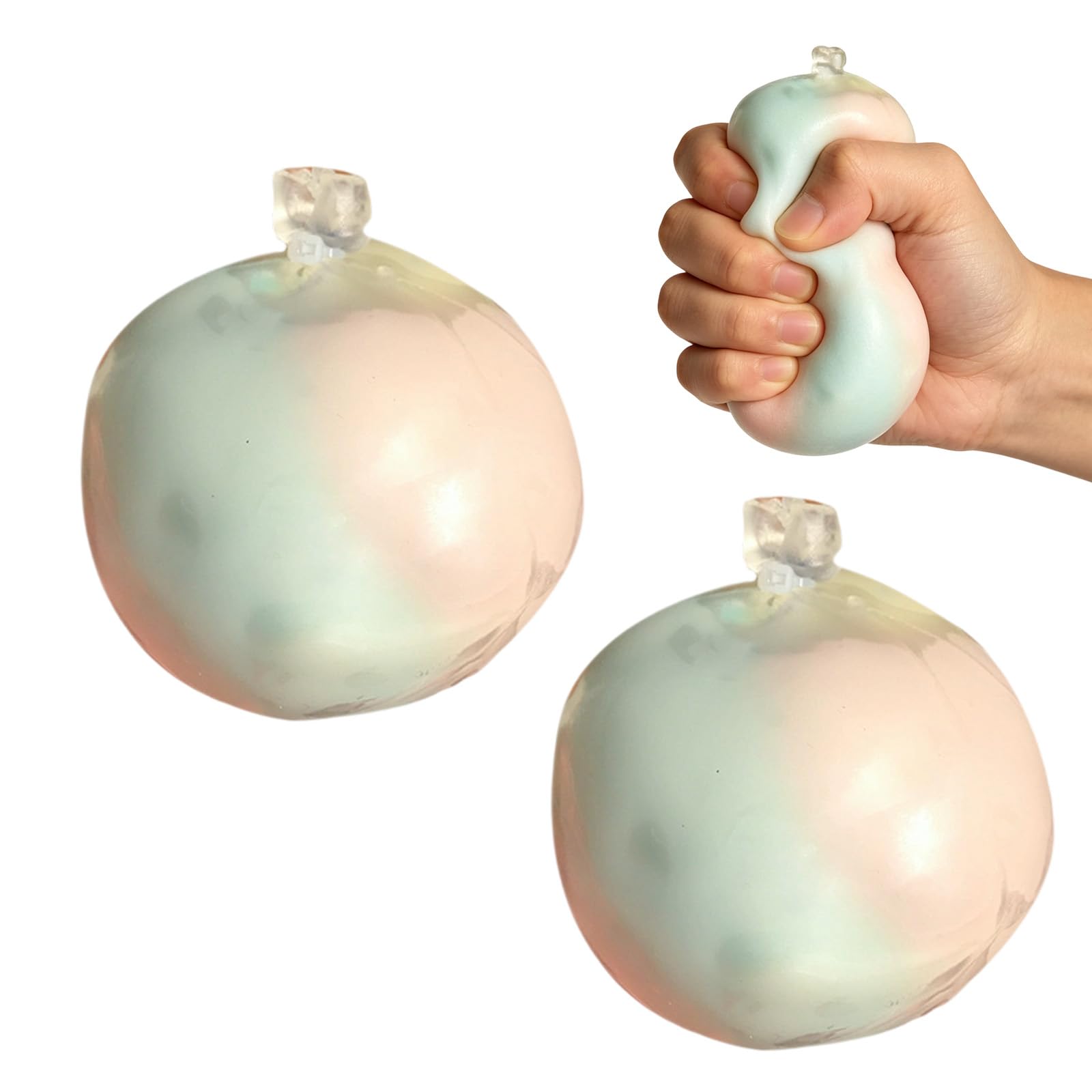 2 PCS Wax Cracking Squishy, Crunchy Squishy, Fun Decor for Home and Office, For Squishies Aficionados and Those Who Like Unique Decor