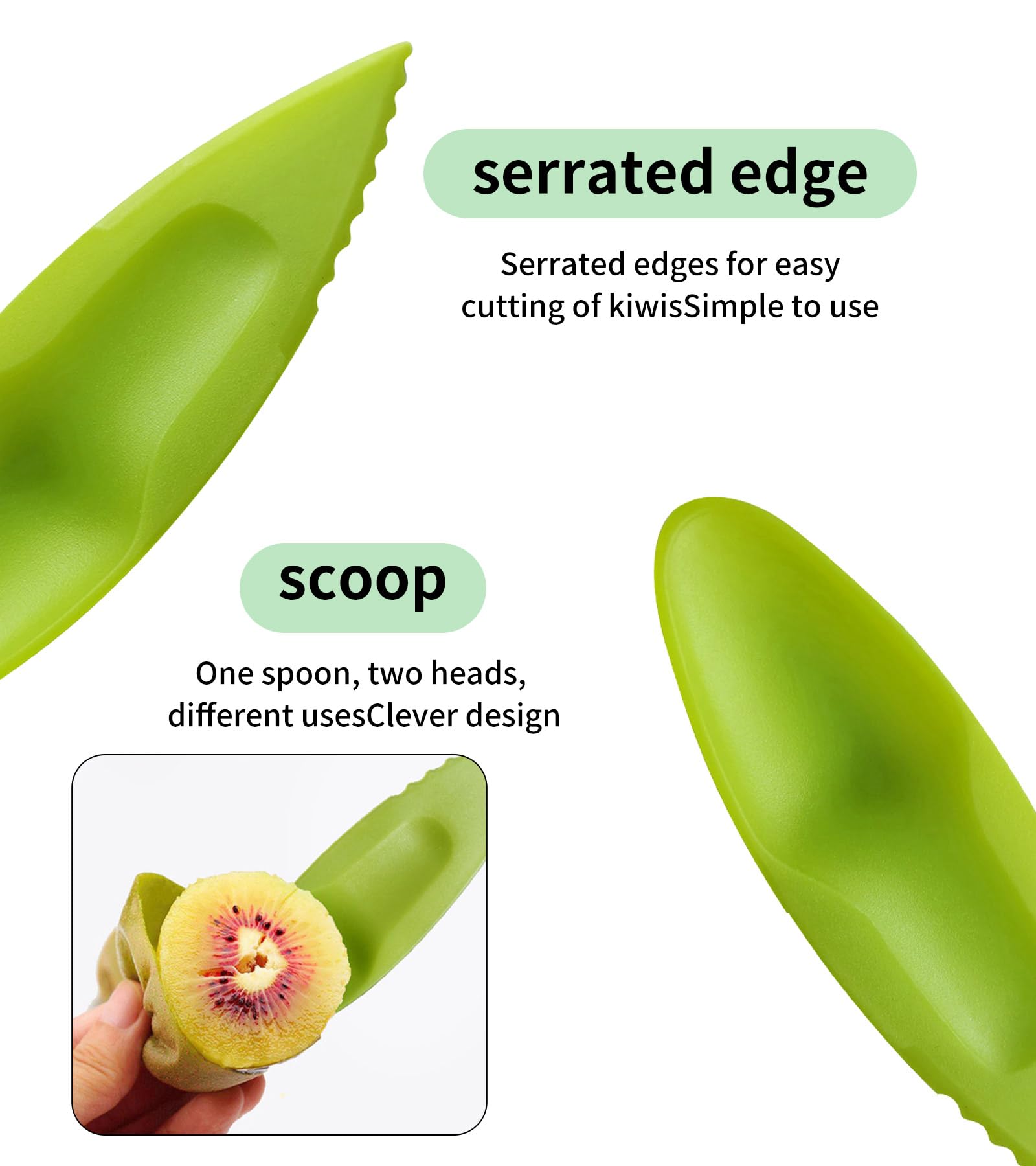 Cuillère Kiwi, Cuillère à Kiwi, Cuillère De Kiwi, Cuillère à