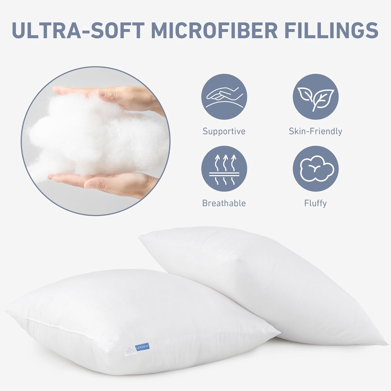 Transform Your Space: Leeden 20x20 Pillow Inserts Review