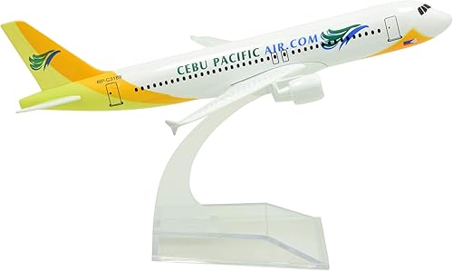 Miniatura 3 de TANG DYNASTY (TM 1:400 6.3 in Autobús A320 Cebu Pacific Aerolínea Metal Avión Modelo Avión Avión Juguete Modelo