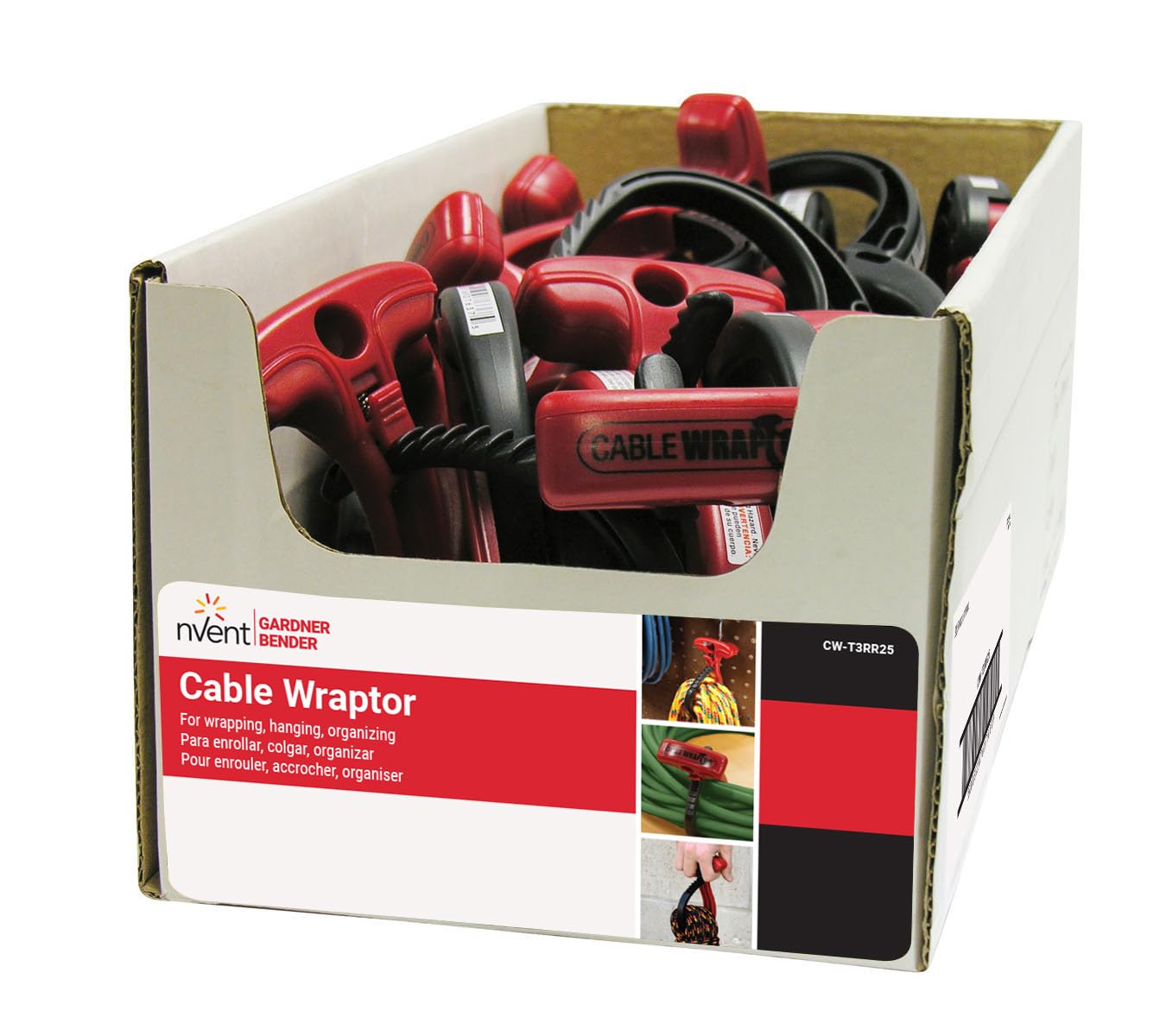 Amazon.com: nVent GARDNER BENDER CW-T3RR25 Cable Wraptor Cord