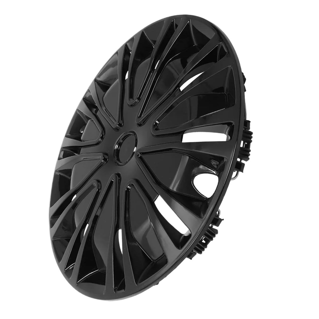 Tapacubos for Coche, Cubiertas for Llantas, tapacubos for Ruedas(Black)